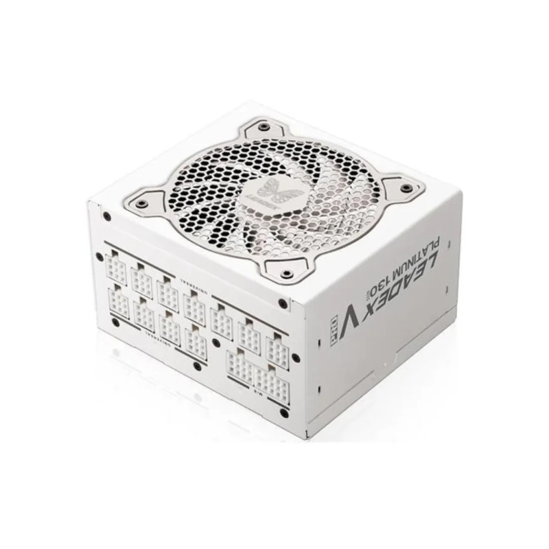 Super Flower Leadex V Platinum PRO 850W 80+ Fully Modular Power Supply - White - مزود الطاقة